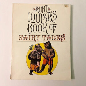 Vintage 1977 Aunt Louisas Book of Fairy  Tales Book Hart Publishing Paperback